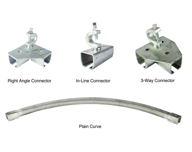 Industrial Curtain Track Hardware - Beam Flange