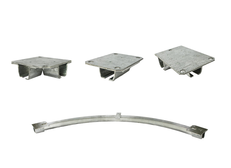 Industrial Curtain Track Hardware - Ceiling