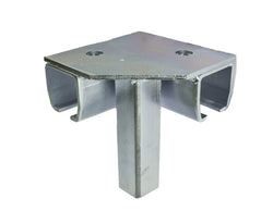 Industrial Curtain Track Hardware - Floor Mount