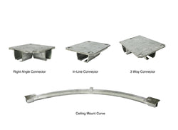 Industrial Curtain Track Hardware - Ceiling