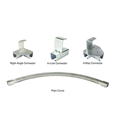 Industrial Curtain Track Hardware - Threaded Rod