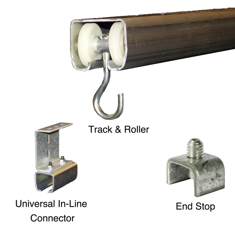 Industrial Curtain Track and Rollers